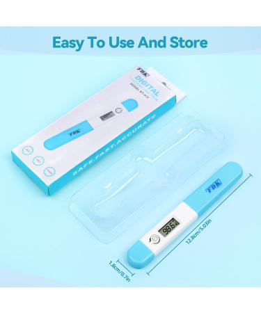 Buy Medical Grade Thermometers for Adults & Kids - Accurate Digital Oral & Armpit Thermometers for Travel - Easy to Use for Newborns & Children - Buy Online on GoSupps.com
