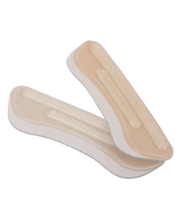 1 Pair Heel Stickers Heel Cushion Heel Pads for High Heels Convenient Heel Liners Replaceable Heel Pads Shoe Heel Protectors Heel Protectors for Shoes High Heel Comfort Pads Beige 10.00X3.00X0.40CM
