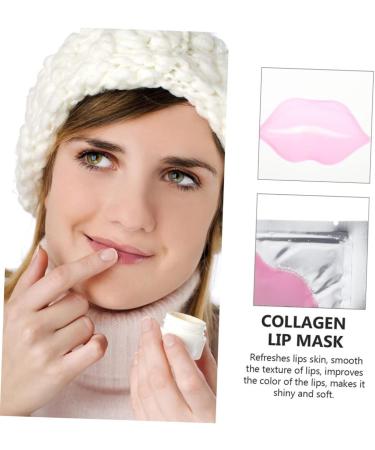 GALPADA 20pcs Lip Mask Lip Overnight Gentle Overnight Dry Skincare Care Cosmetic Products Women Products Supplies Collagen Material Pink - Buy Online on GoSupps.com