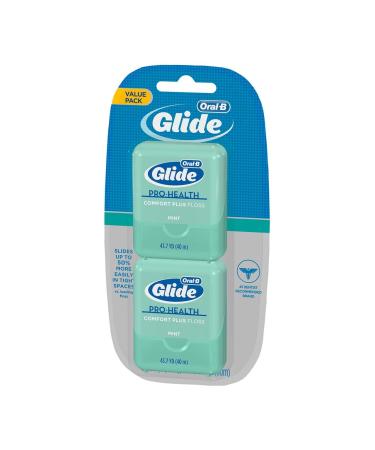 Glide Floss Comfort+ 2ct - Men's Size 80m | Premium Dental Care for Fresh Breath - Buy Online on GoSupps.com