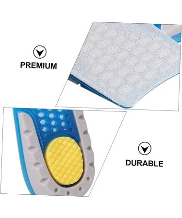 NOLITOY Shock Absorbing Heightening Insoles - 3 Pairs Gel Shoe Inserts for Men & Women Invisible Lift Cushions & Heel Boosters - Buy Online on GoSupps.com