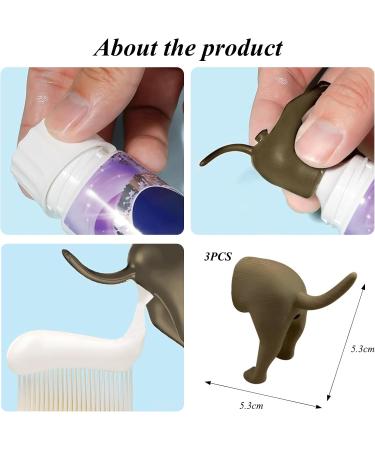 Funny Dog Butt Toothpaste Topper | 3PCs Tube Printer Attachment | Comical Dental Gift - Buy Online on GoSupps.com