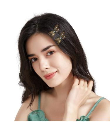 Dofash 12Pcs 6CM Epoxy Tortoise Hair Clips - Stylish Hair Barrettes for Women with Thick Hair - Buy Online on GoSupps.com