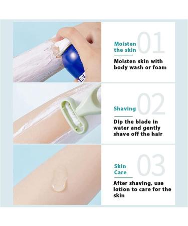 Remaired Portable Manual Armpit Hair Razor - Unisex Non-Sensing Bikinibein Hair Removal Knife - Buy Online on GoSupps.com