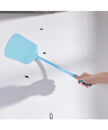 BAMFY 4 Pcs Fly Swatter Manual Heavy Duty Fly Swatters Durable Long Handle Fly Killer for Indoor Outdoor Travel Home - Buy Online on GoSupps.com