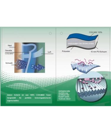 Buy STANTEKS Long Cycling Shorts with Coolmax Padding | Reflectors | Size 56-58 | Black - International Shipping Available - Buy Online on GoSupps.com