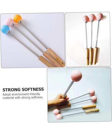 Healeved 1stk Spring Massage Device - Multifunctional Hammer & Ball Massager for Gamer & Body Relief - Pink 32x4.5cm - Buy Online on GoSupps.com