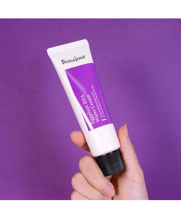 Vegan Beauty Eggplant Daily BHA Moisturizing Cream | Salicylic Acid Anti-Acne Treatment | Natural Moisturizer 1.7 fl. oz - BONAJOUR - Buy Online on GoSupps.com