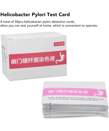 Gut Health Test Strips 50pcs Helicobacter Pylori Test Card for Home Use - Buy Online on GoSupps.com