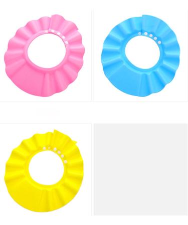 Adjustable Baby Shower Cap Hat - Resizable Shampoo Shield for Kids + Free Keychain | International Shipping - Buy Online on GoSupps.com