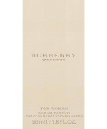 Burberry Weekend Eau De Parfum Women's Floral Perfume With Notes of Tangerine Wild Rose Iris & Sandalwood Long Lasting Fragrance 1.6 Fl Oz (Pack of 1) - Buy Online on GoSupps.com