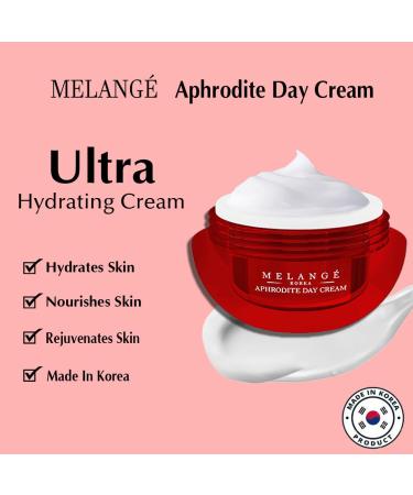 Aphrodite Day Cream - Made in Korea | Intense Hydrating Daily Moisturizer for All Skin Types - Buy Online on GoSupps.com