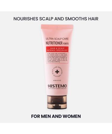 Histemo Ultra Scalp Care Conditioner with DHT Blocker for Thinning Hair - Promotes Thicker Growth, Hair Regrowth & Loss Protection - Biotin & Panthenol Formula for Men & Women - 3 oz - Buy Online on GoSupps.com