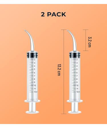 Culacos Pet Syringe - Plastic Measurement Syringe for Puppies Dogs Cats & Pets | Tablet Feeder Tool - Buy Online on GoSupps.com