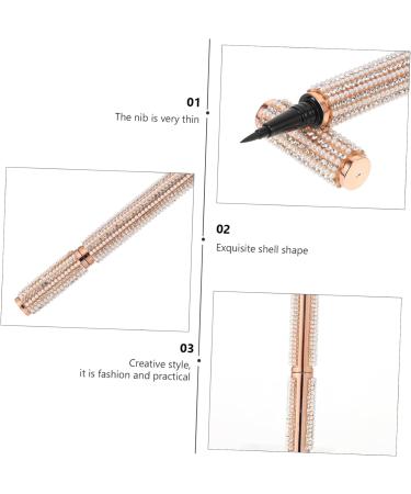 CANIGHT 1pc Eyeliner Cosmetic Accessory No- Liquid Pen Makeup Pen Micro Eye Liner Pen Eye Beauty Pen Plastic 1 count (Pack of 1) As Shown - Buy Online on GoSupps.com