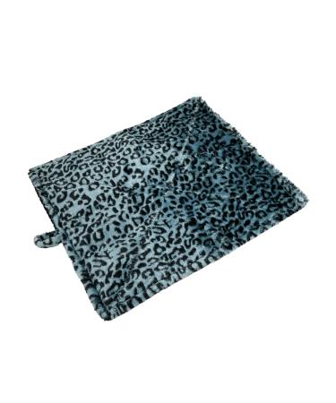 Quality Thermal Cat Mat and Free Cat Toy (Assorted Colors) (1, 2, 3, or 4 Mats) Cozy Self Heating Warming Kitty Kitten Puppy Small Dog Bed, Reversible Washable Pad, No Electricity 1 Mat Gray Leopard
