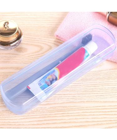 Ckuakiwu 2pcs Breathable Toothbrush Cases - Portable Travel Storage Box & Toothpaste Holder - Buy Online on GoSupps.com