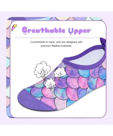 Iceunicorn Children s Bathing Shoes | Boys & Girls Aquasocks | Toddler Water Shoes - Pink & Purple (EU 30/31) - Buy Online on GoSupps.com
