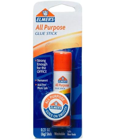 Elmer's All Purpose Glue Sticks Washable 6 Grams 2 Count - Buy Online on GoSupps.com