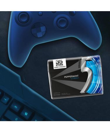 5 GUM Peppermint-Cobalt Flavoured Sugar Free Chewing Gum 35 Sticks 6 Packs - Buy Online on GoSupps.com