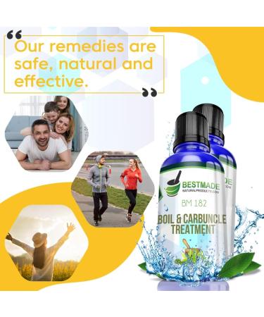 Buy Maximum Strength Natural Boil & Carbuncle Drops - Effective Boil Relief Liquid Worldwide Shipping - Buy Online on GoSupps.com