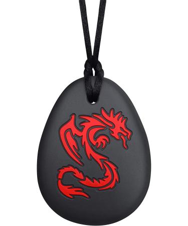 1Pc Chew Chew Pendant ideal for children or adults who like to bite or have autism silicone pendant for chewing - Buy Online on GoSupps.com