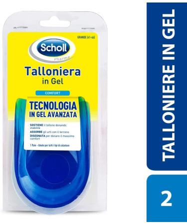 Scholl Gel Heel Pad Comfort for Large Feet - Size 40 | International Shipping Available - Buy Online on GoSupps.com