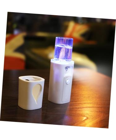 WOONEKY 2pcs Nanometer Sprayer Face Sprayer Handheld Facial Sprayer Mini Face Humidifier Face Steamer White - Buy Online on GoSupps.com