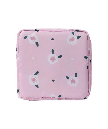 Napkin Storage Bag Period Bag with Zipper for Sanitary Napkin First Period Gifts Tampon Bag Feminine Bag Portable Menstrual Bag for Teen Girls Women Ladies (C3)