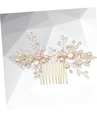 Didiseaon Alloy Hair Comb Crystal Hair Comb Bridal Hair Comb Women Hair Comb Hair Accessories Wedding Women's - Buy Online on GoSupps.com