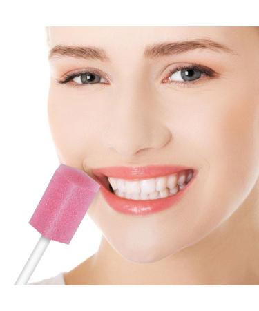 50 Pack Disposable Oral Swabs - Sterile Dental Sponge Swabsticks for Mouth & Gum Cleaning - Buy Online on GoSupps.com