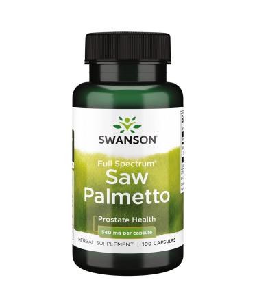 Swanson Full Spectrum Saw Palmetto 540 mg 100 Capsules