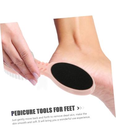 Housoutil Foot Trimming File Foot Dead Skin Remover Household Pedicure Tool Foot File Manicure Pedicure Scrubber Foot Remover Pedicure Kit Multifunction Scraper Stainless Steel - Buy Online on GoSupps.com