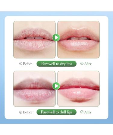 Shantou Yingji 20 g natural moisturizing lip mask nonsticky vegan and not tested on animals nourishing lip care for lightening lip wrinkles suitable for all people avocado lip mask 4 - Buy Online on GoSupps.com