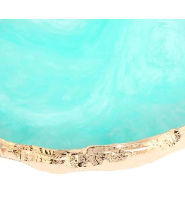 Acrylic Dappen Dish & Nail Art Palette - Green Manicure Tools for Nail Decoration | International Shipping - Buy Online on GoSupps.com