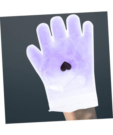 Ipetboom 1 Pair Lavender Hand Wax Set The Mitten Parrafin Wax for Hands Hand Wax Cover Exfoliating Gloves Hand Care Supplies Hand Care Gloves Non-woven Fabric Spa Hand - Buy Online on GoSupps.com