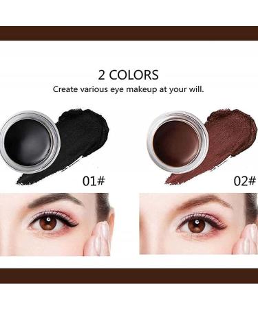 3pcs Silicone Eyeliner Tool Set - Easy No-Skip, Waterproof, Long Lasting Eyeliner | Includes Reusable Tool and 2 Creams - Buy Online on GoSupps.com