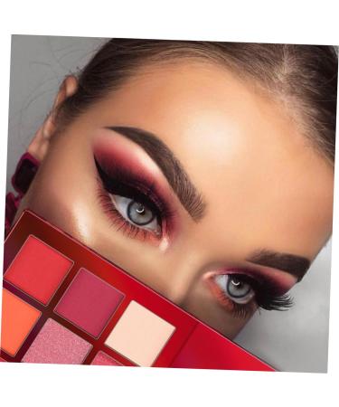 Buy Hemoton 9 Flash Glitter Eyeshadow - Red Metallic & Matte Eye Shadow Palette for Lasting Makeup | International Shipping Available - Buy Online on GoSupps.com