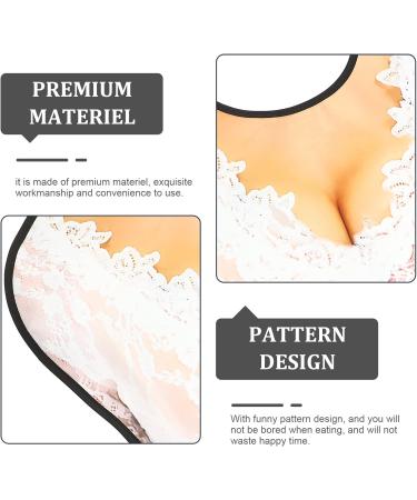 Novelty Adult Bibs for Women - Funny Washable Clothing Protectors for Elderly - Perfect Gag Gift for Ladies - White Adult Aprons - Buy Online on GoSupps.com