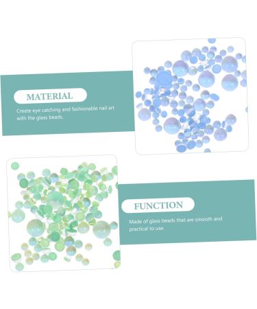 MAGICLULU 9 Boxes Nail Decoration Jewelry Nail Art Beads Kit Nail Beads for Nail Art Nail Gem Beads for Nails Gems for Acrylic Nails Small Beads Nail Jewels Pearl Suite Glass - Buy Online on GoSupps.com