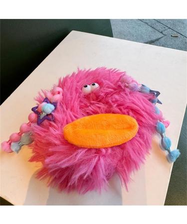 xbiez Elastic Hair Scrunchies for Kids Colorful Sausage Mouth Doll Ponytail Hair Rope Christmas Hair Rope for Toddler Girls Purple - Buy Online on GoSupps.com