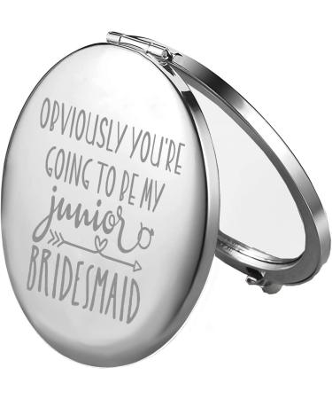 FEELMEM Junior Bridesmaid Compact Mirror - Maid of Honor Proposal Gift - Buy Online on GoSupps.com