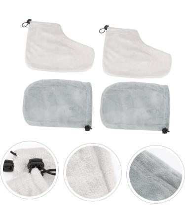 minkissy 6 Pairs Gloves Paraffin Wax Mitts Paraffin Wax Booties Disposable Foot Covers Cozies Hand and Foot Liners Wax Bath Foot Cover Wax Bath Mitts Paraffin Treatments Feet Accessories - Buy Online on GoSupps.com