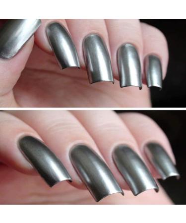 Mirror Nail Polish Long Lasting Metallic Nail Varnish 6ml Quick Drying Gel Polish Metallic Gel Nail Varnish - Buy Online on GoSupps.com