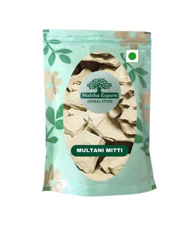 Multani Mitti Whole-Bentonite Clay-Raw Herbs-Gachni Mitti-Gopi Chandan-Fuller's Earth-Jadi Booti-Single Herbs (500 Gram)