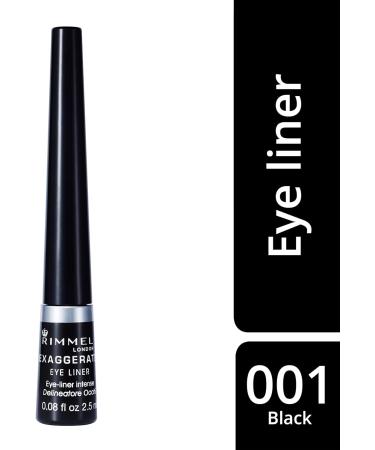 Rimmel London Scandaleyes Exaggerate Liquid Matte Eyeliner 2.5 ml - Nero (001 Black) - Buy Online on GoSupps.com