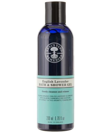 Neal's Yard Remedies English Lavender Bath & Shower Gel | Clean Your Body & Relax Your Mind | 200ml