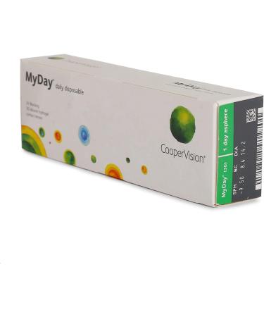 MyDay Daily Disposable Soft Contact Lenses - 30 Pack BC 8.40mm DIA 14.20mm -1.25 Diopters - International Shipping Available - Buy Online on GoSupps.com