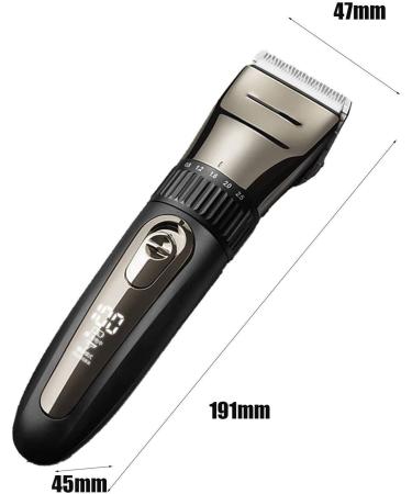 Professional Hair Clippers | Cordless Rechargeable Hair & Beard Trimmer Kit | Waterproof Ceramic Blades | 2-Speed for Men & Barbers | Ideal Gift - Buy Online on GoSupps.com