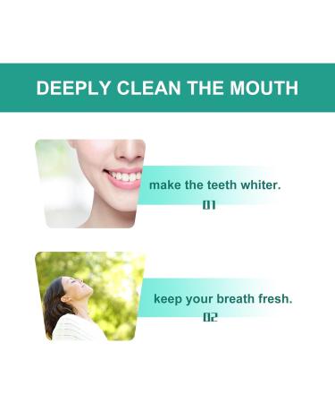 2 Stuck Bright Whitening Teeth Mousse & Toothpaste - Herbal Oral Repair Treatment Deep Cleaning & Brightening - 60ml - Buy Online on GoSupps.com